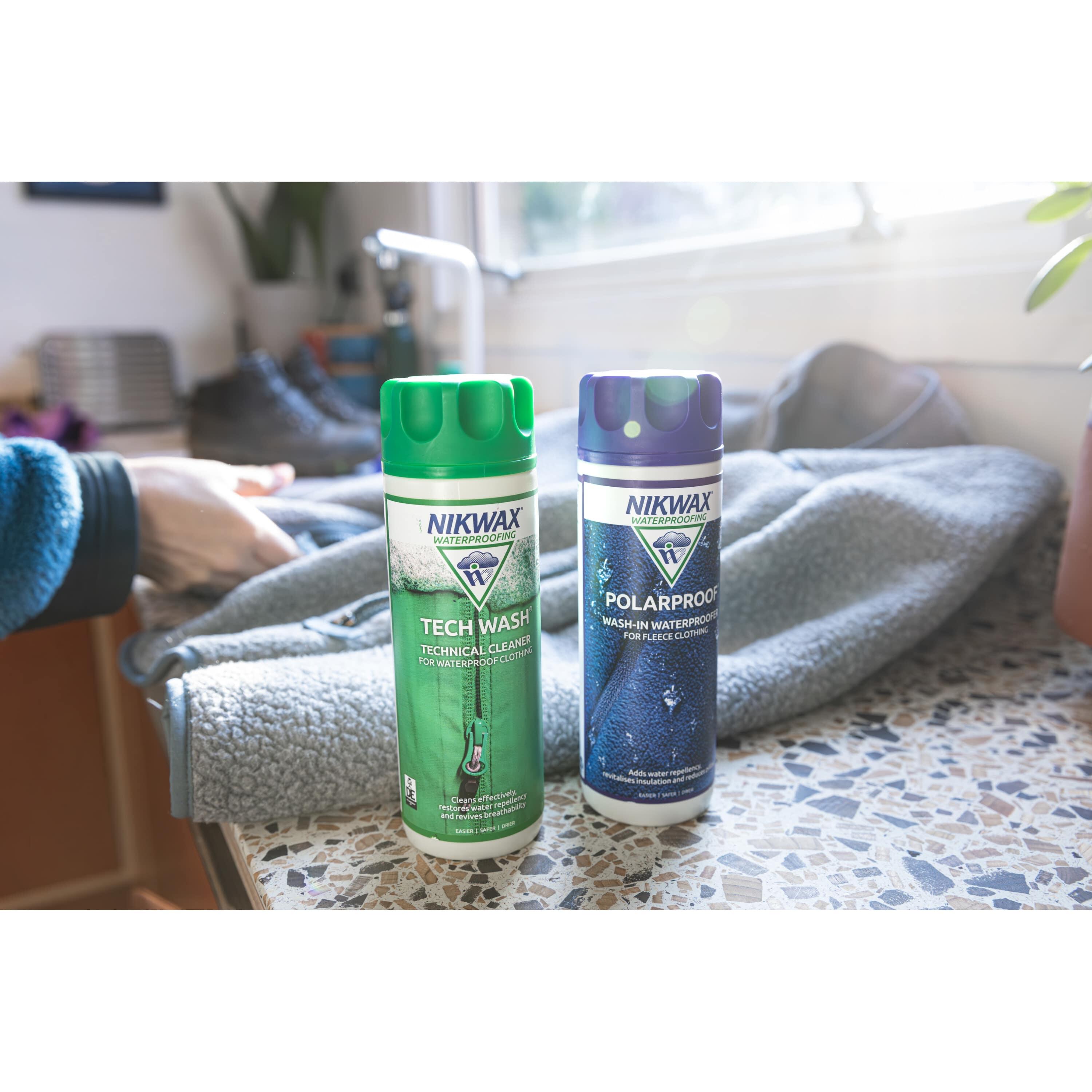 Zestaw do pielęgnacji odzieży outdoor Nikwax Tech Wash i Polar Proof 2 x 300 ml 2/4