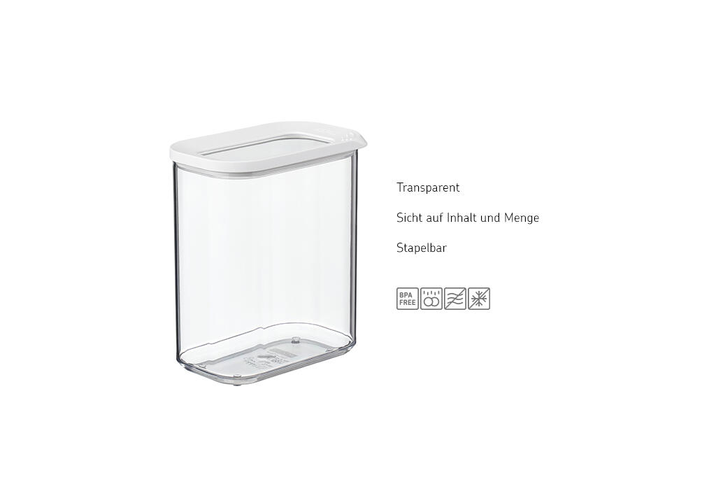 Mepal Modula Vorratsdosen - White 2/6