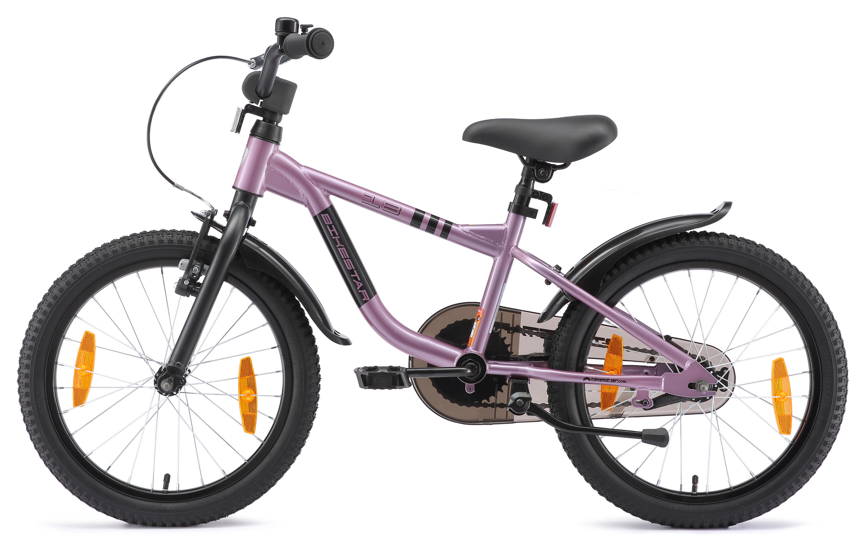Vélo enfant 18 pouces à partir de 5 - 7 ans, VTC Sport 3/7