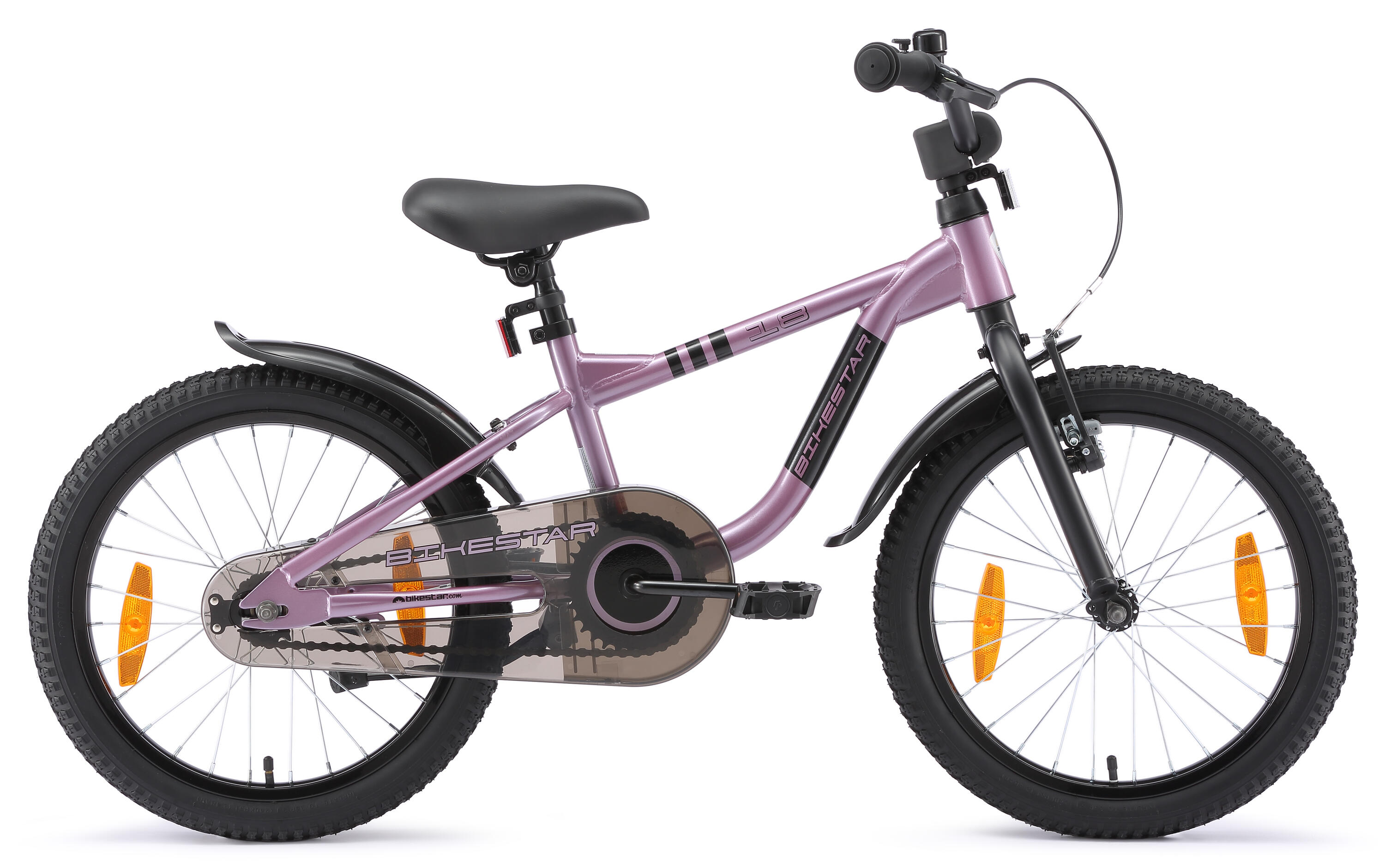 Vélo enfant 18 pouces à partir de 5 - 7 ans, VTC Sport 2/7