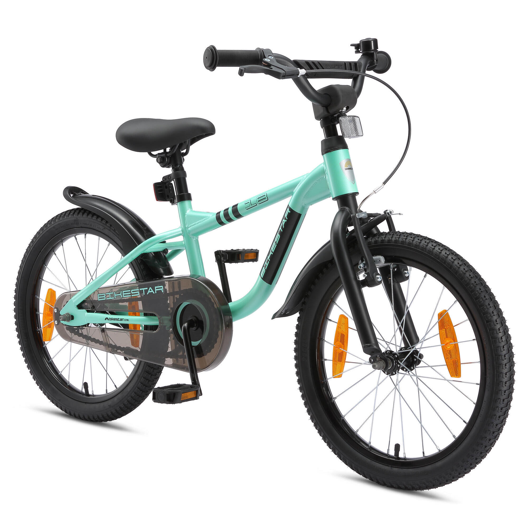 Löwenrad - Vélo Enfant 18 Pouces À Partir De 5 - 7 Ans, Vtc Sport - Vélo Enfant - Vert - Taille Unique - Decathlon