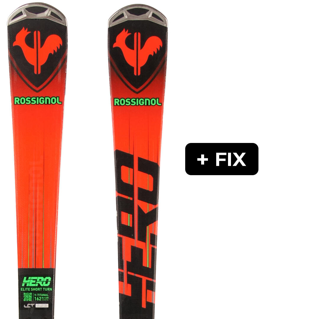 Rossignol - Reconditionné - Rossignol Hero Elite St Ti + Nx 12 Gw B80 - Très Bon État - Skis - Multicolore - 162 - Decathlon