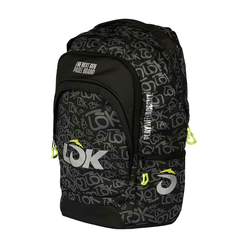 Mochila lok maxx gen 2 preto/cinza lb1ma1u27