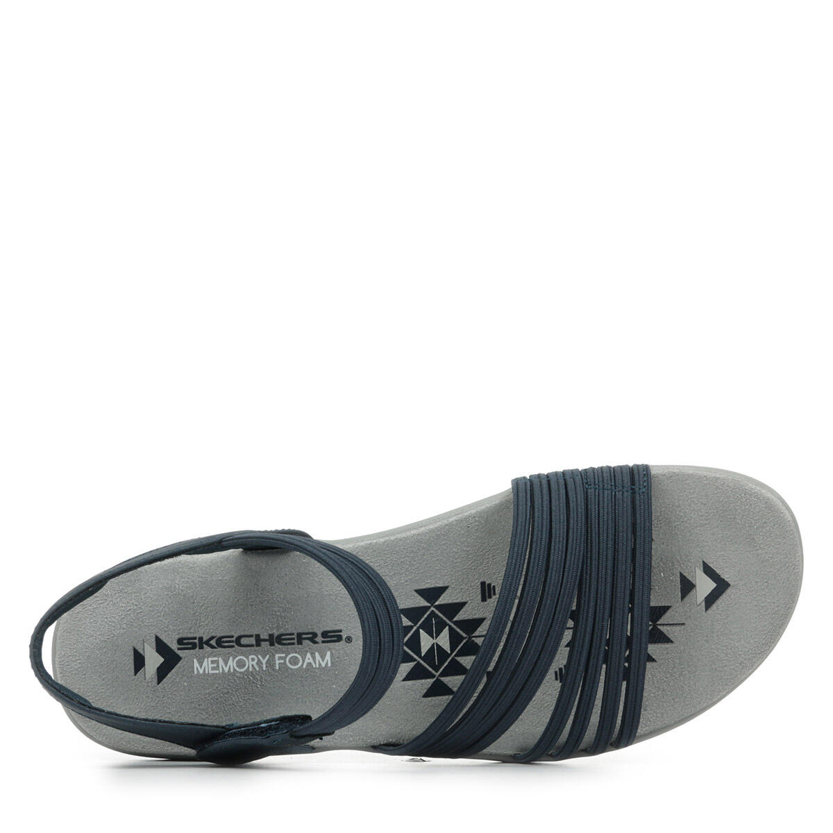 Sandales Skechers Reggae Slim - Coffee, Bleu, Femmes 6/6