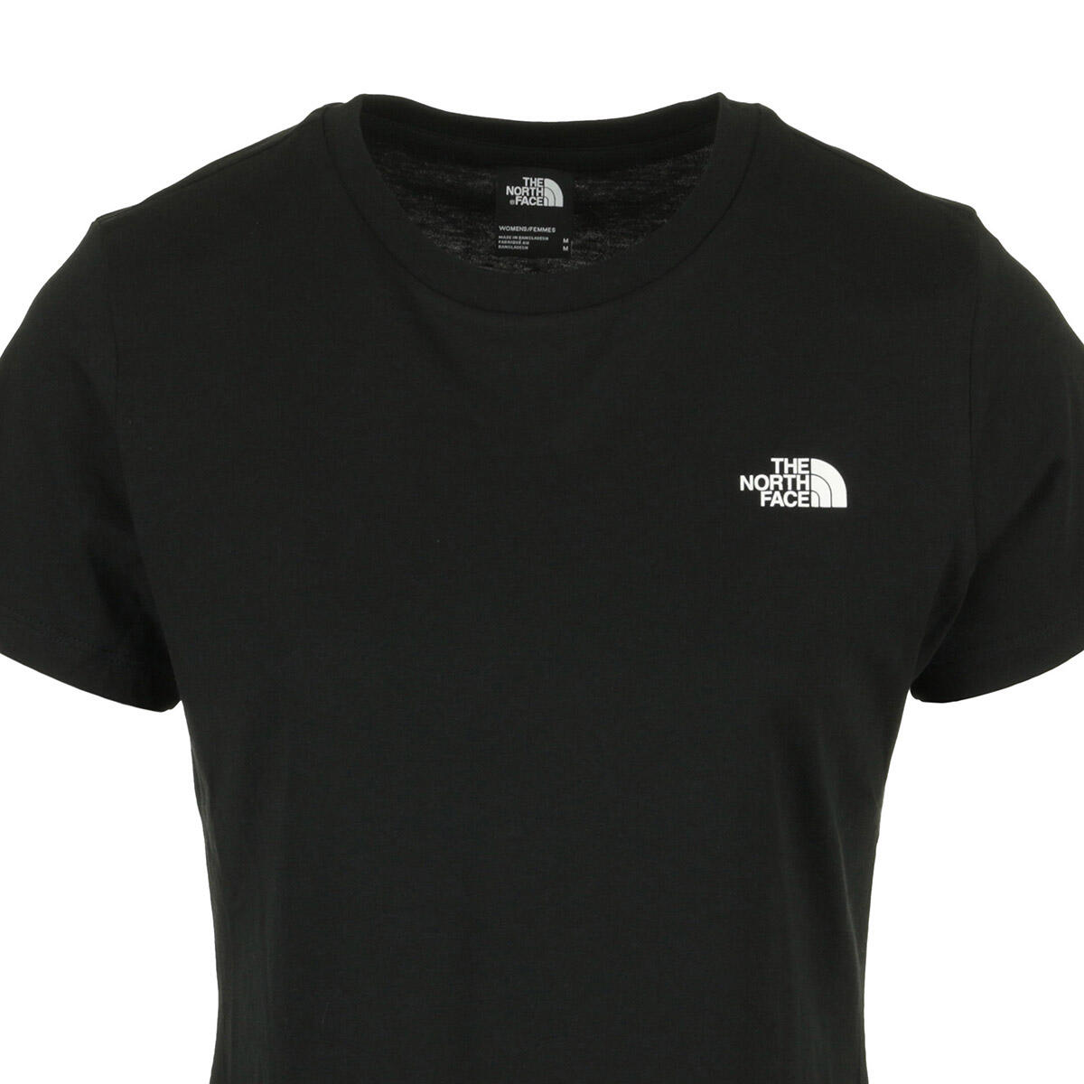 Camiseta para Mujer The north face Simple dome Negro 3/5