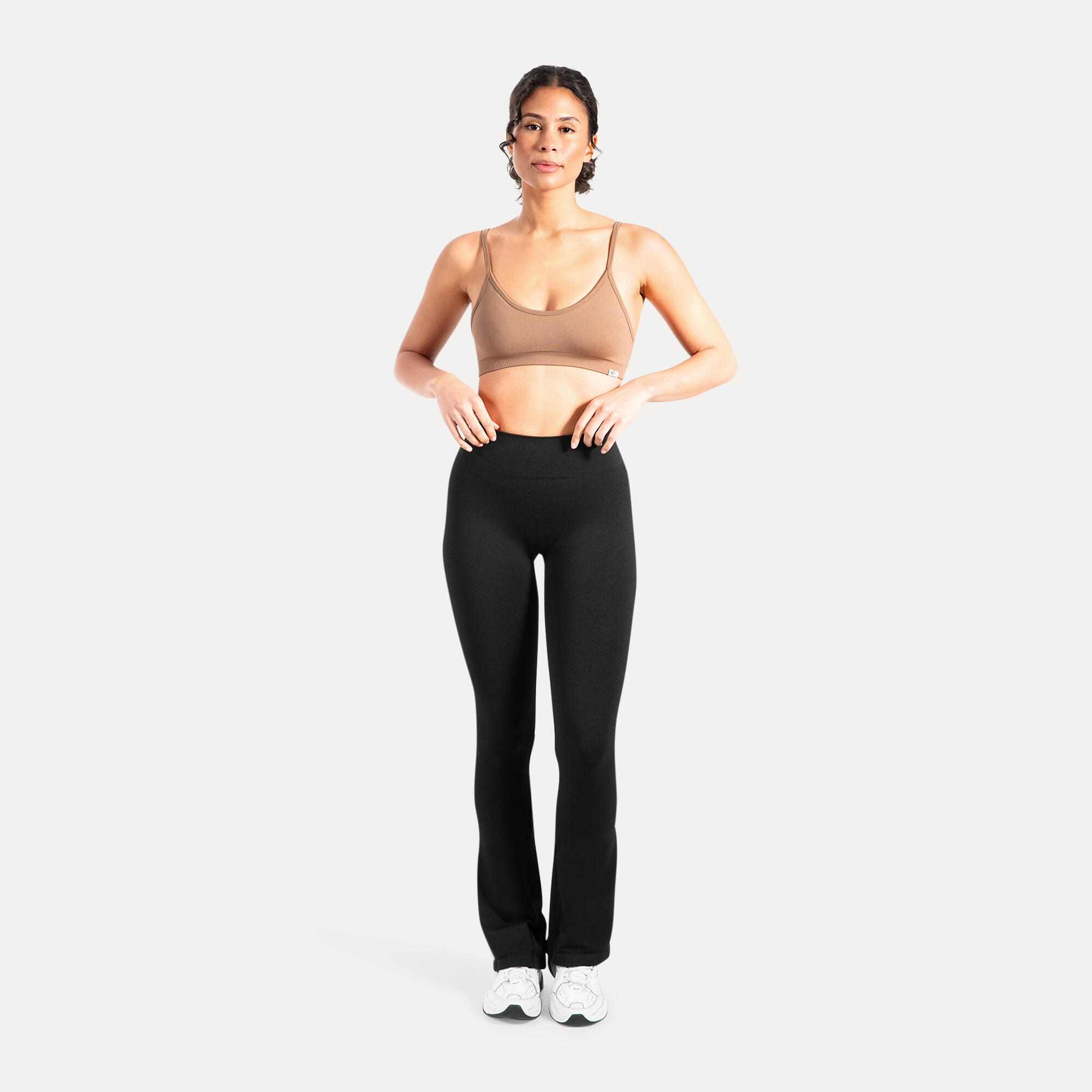 Damen Sport BH Layne Taupe 3/5