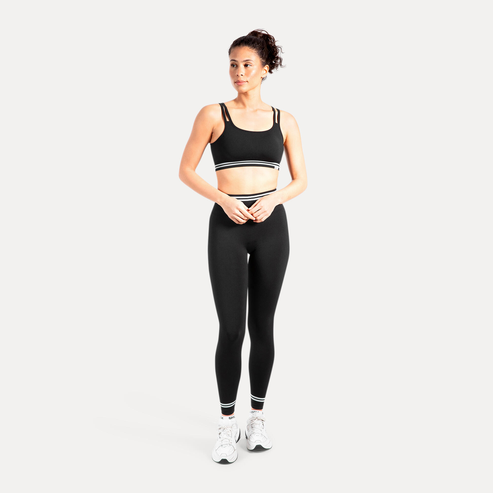 Damen Sport BH Miriel Schwarz 3/5