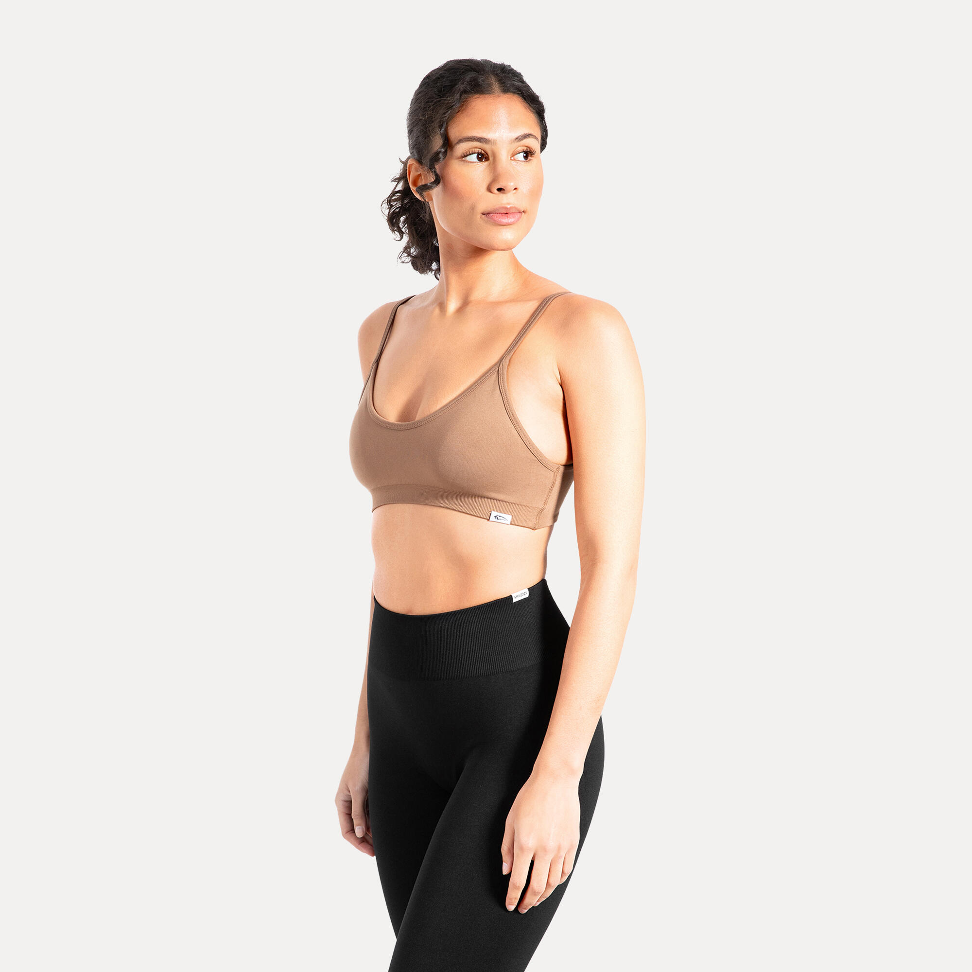 Damen Sport BH Layne Taupe 2/5