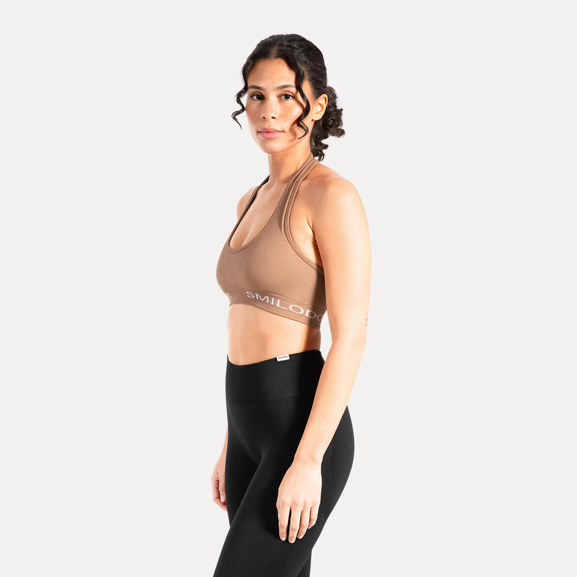 Damen Sport BH Azura Taupe 2/5