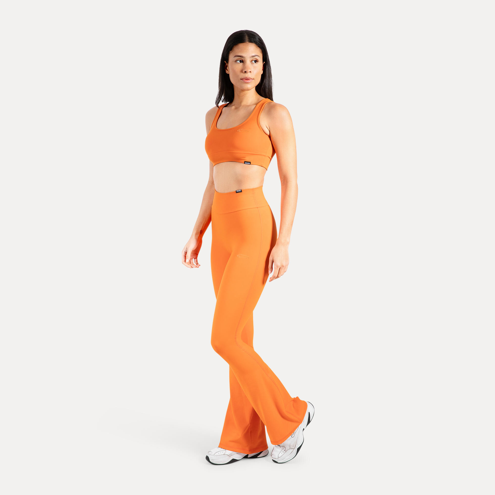 Damen Schlagleggings Aurica Orange 3/5