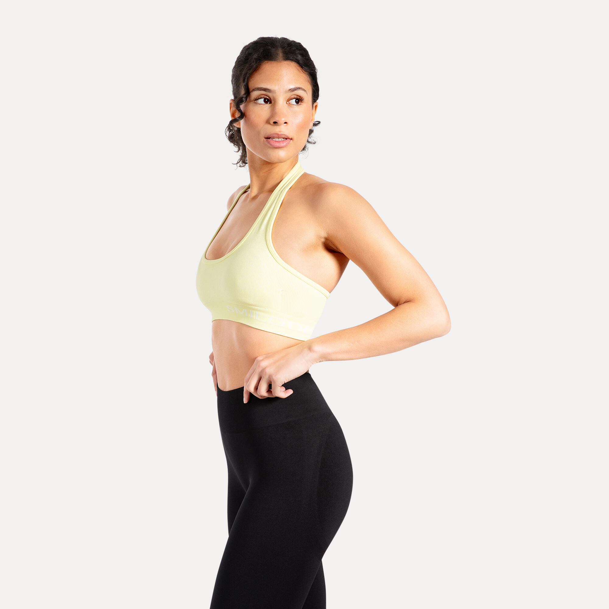Damen Sport BH Azura Gelb 2/5