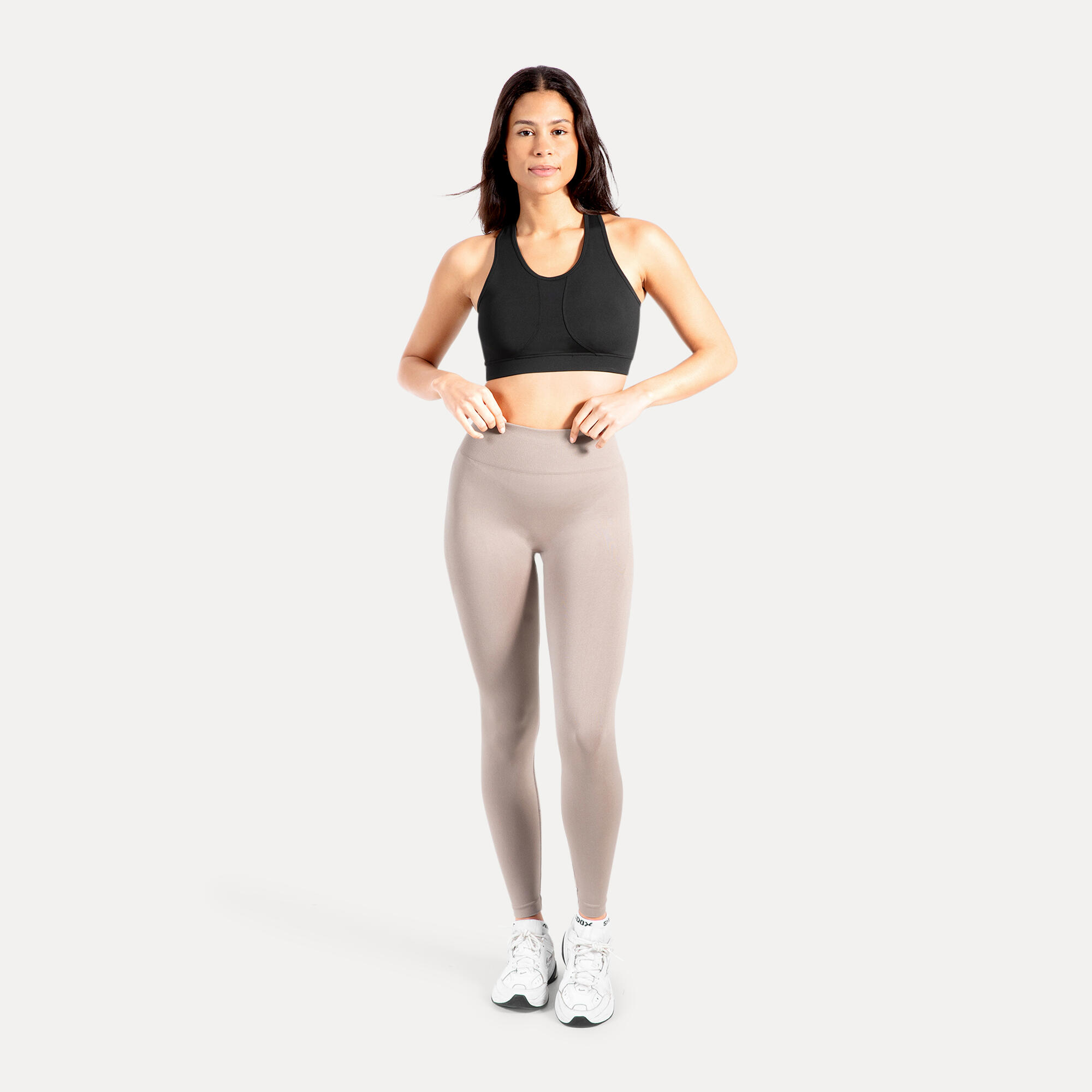 Damen Leggings Alira Taupe 3/5