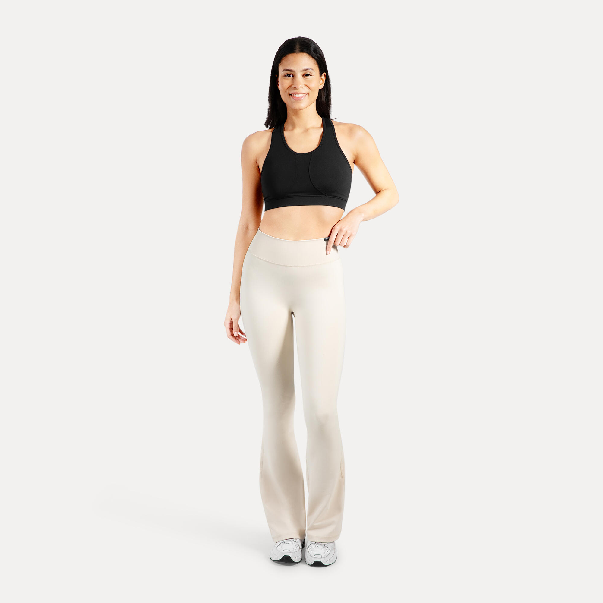 Damen Leggings Loreen Beige 3/5