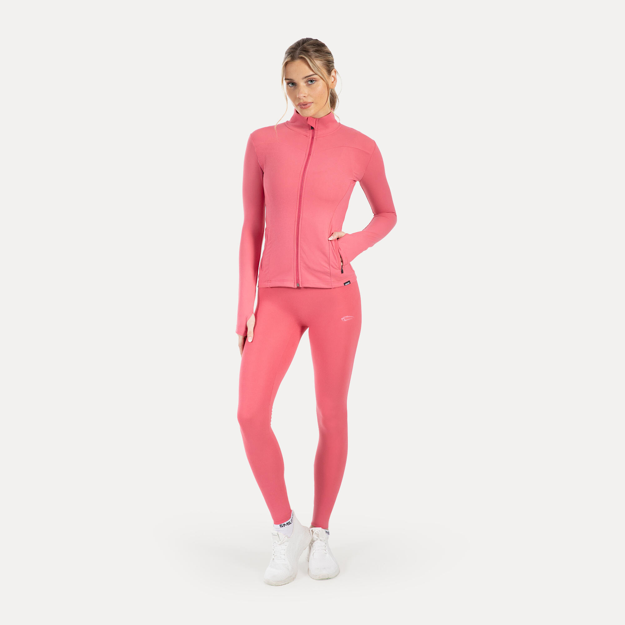 Damen Trainingsjacke Kenna Pink 3/5