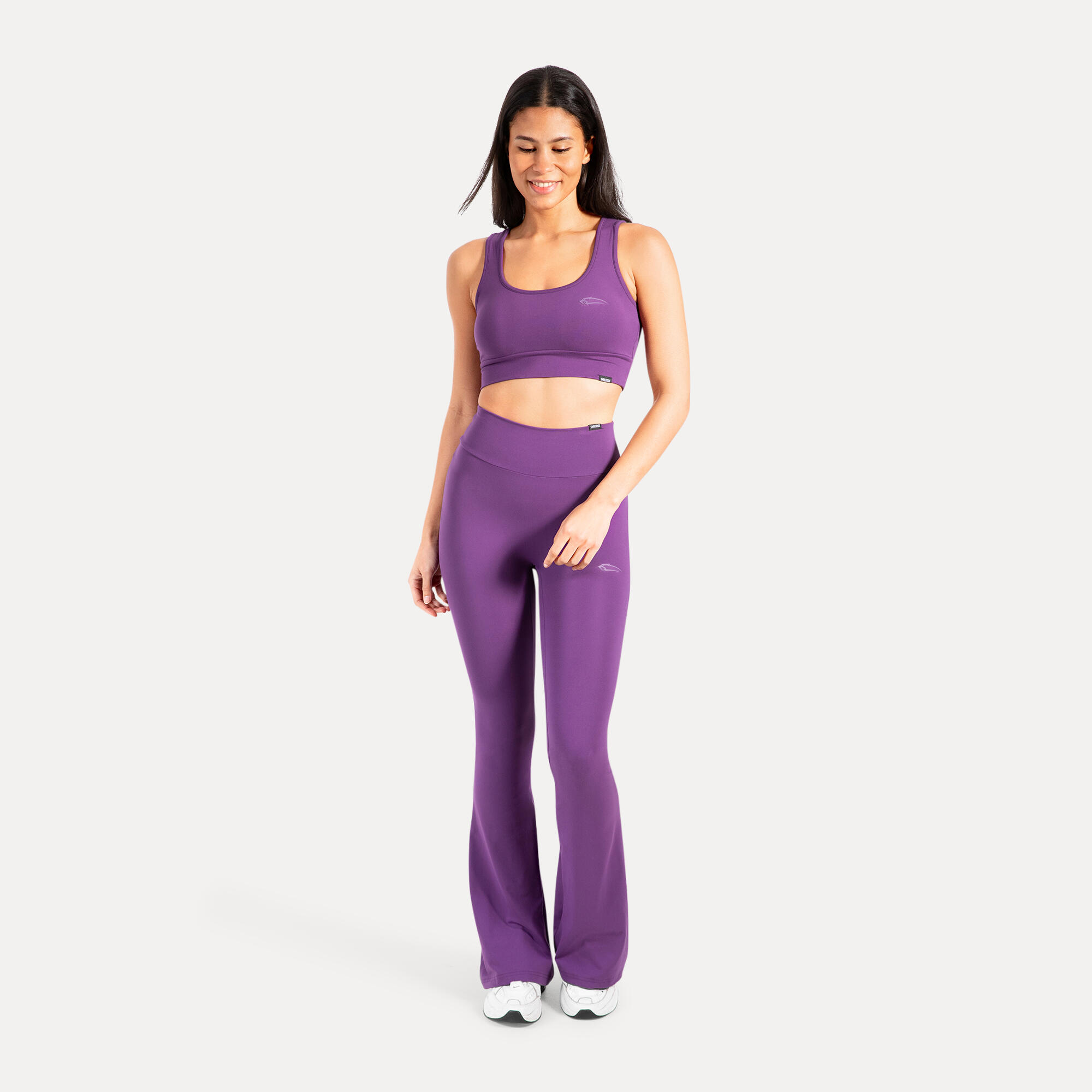 Damen Schlagleggings Aurica Lila 3/5