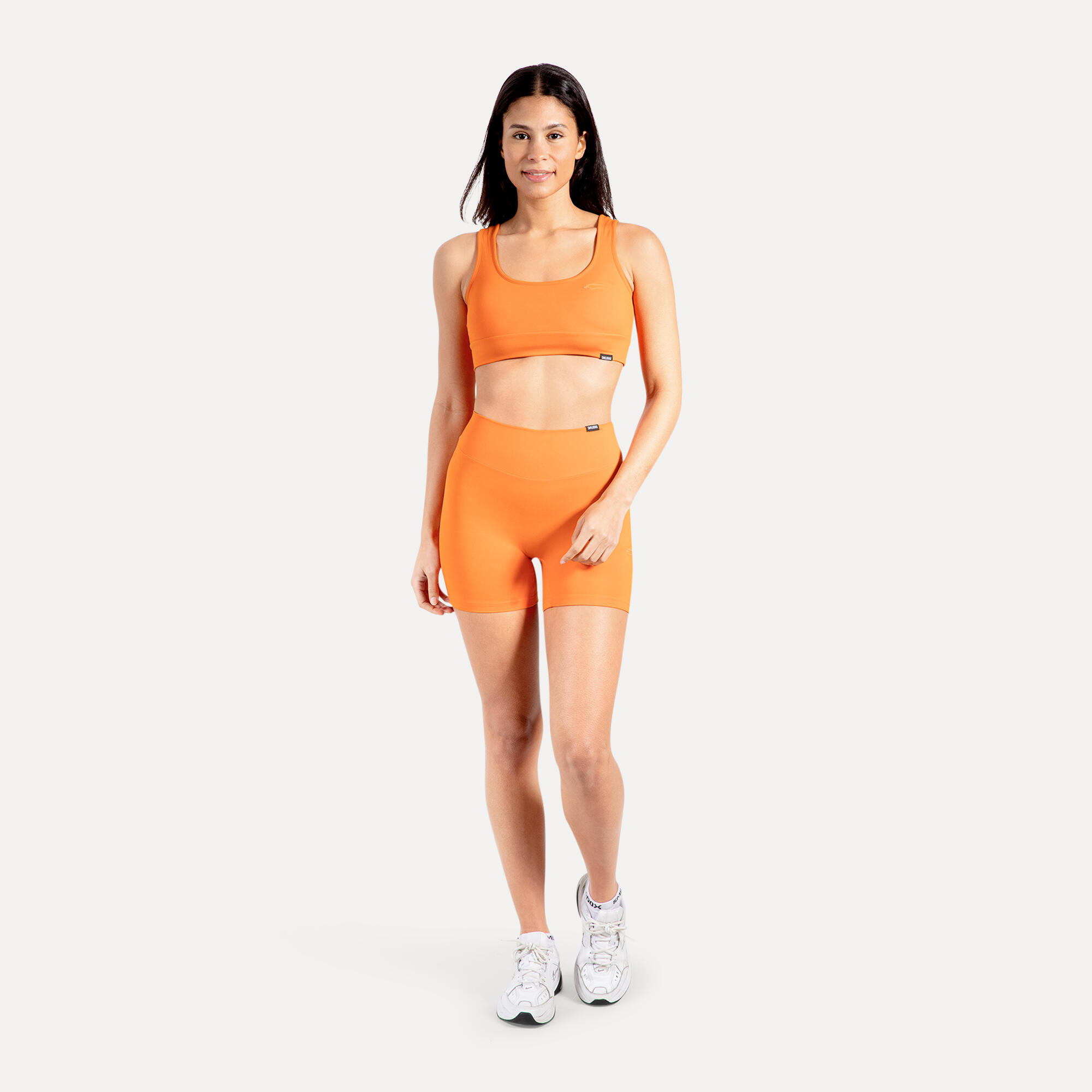 Damen Shorts Veyra Orange 3/5
