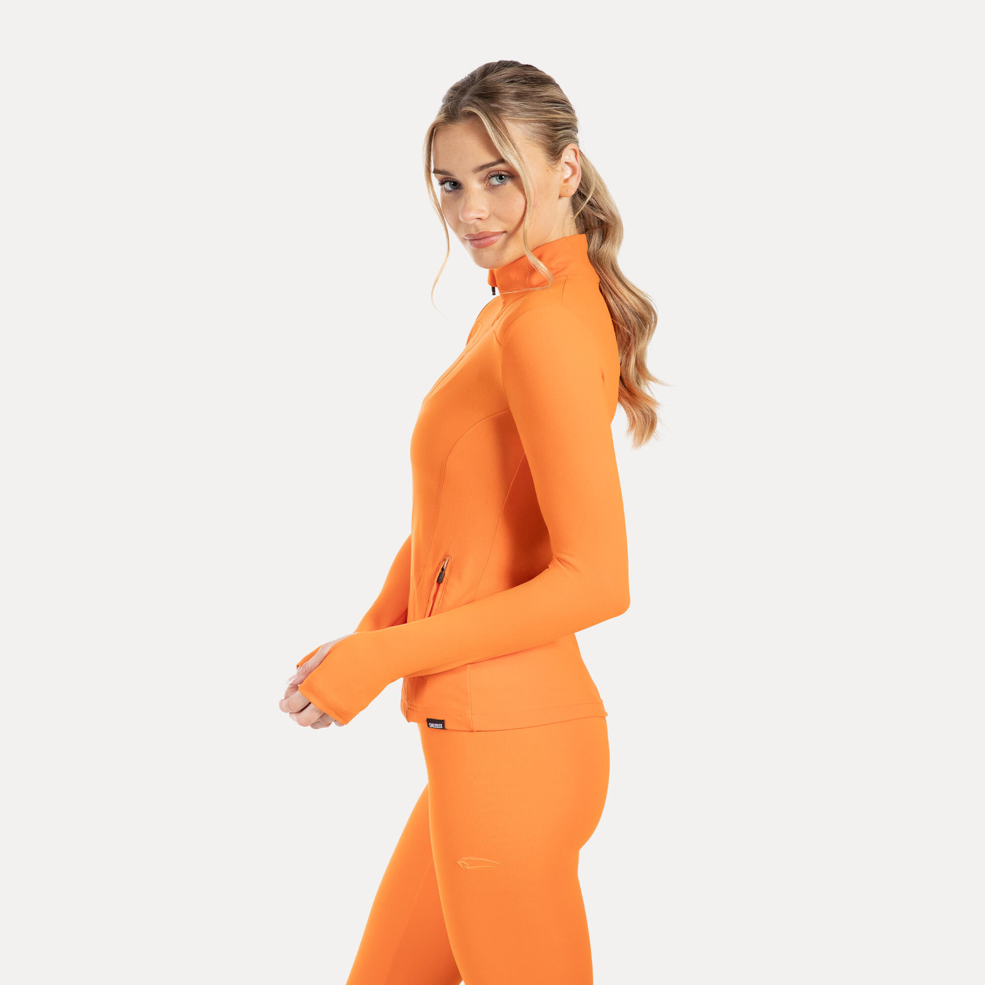 Damen Trainingsjacke Kenna Orange 2/5