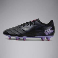 Crampons Canterbury CCC Phoenix Genesis Team FG AU Noir et violet