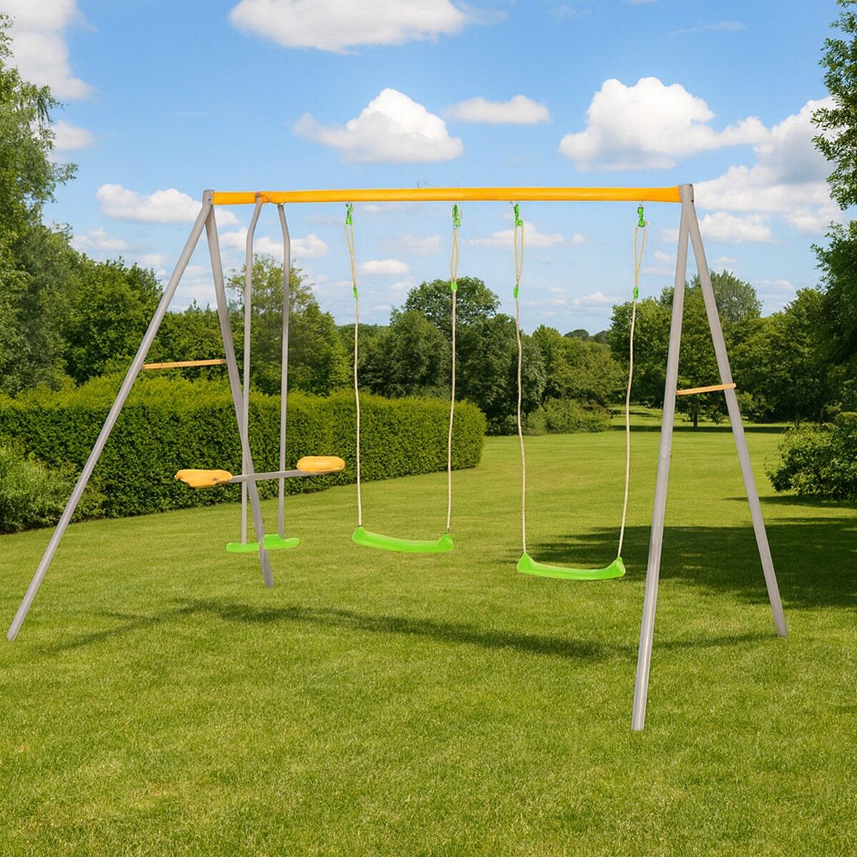 Portique métal 1,90 m Agility BRIOSO 4 enfants 4/7
