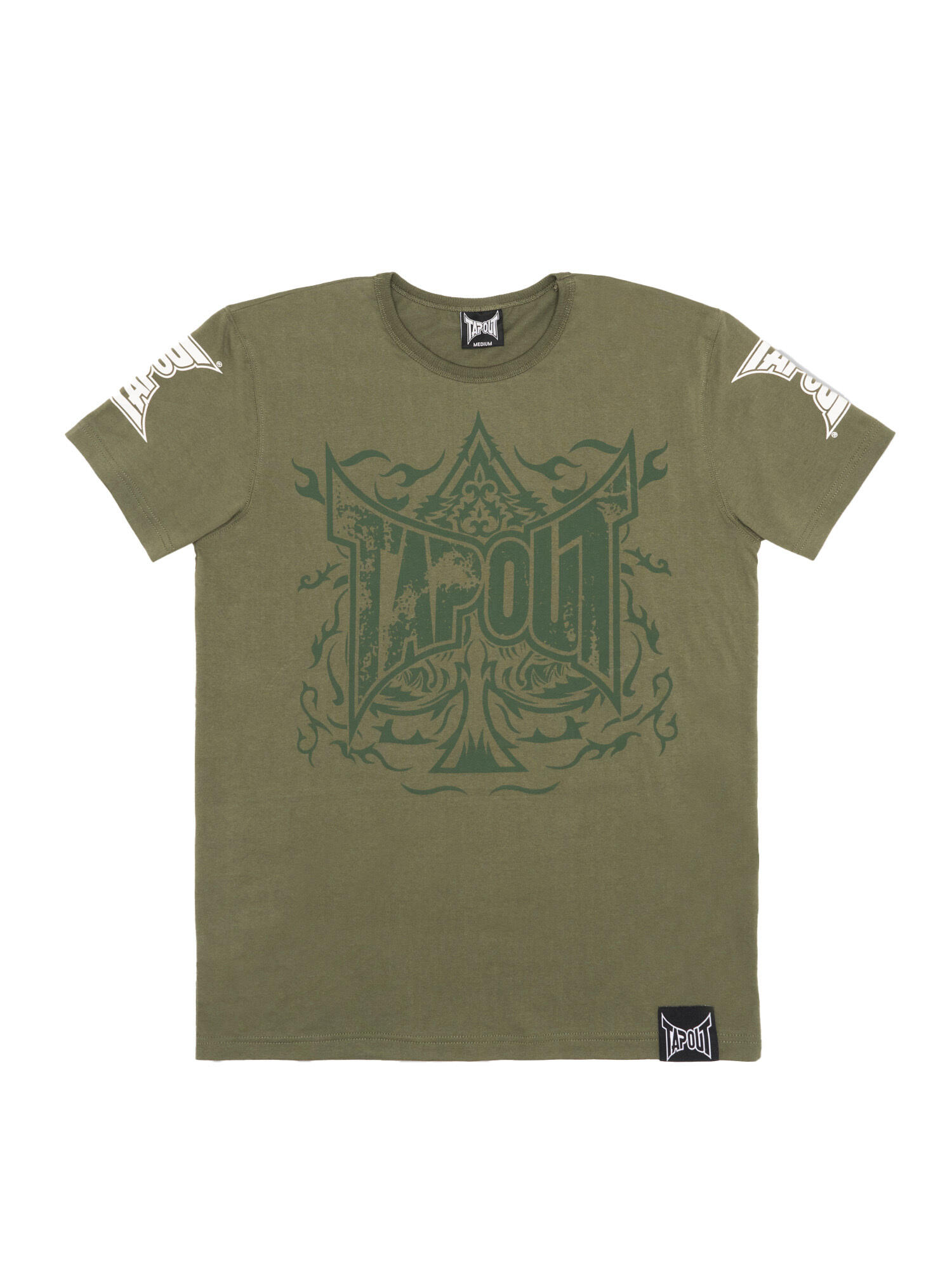 TAPOUT Herren T-Shirt normale Passform ACE OF SPADES 2/7