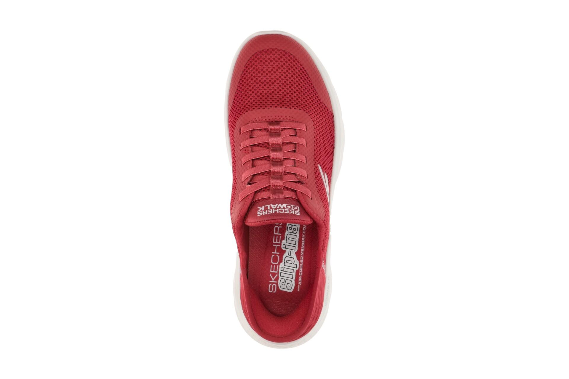 Skechers Go Walk Flex Schuhe rot SLIP-INs 124836 6/7