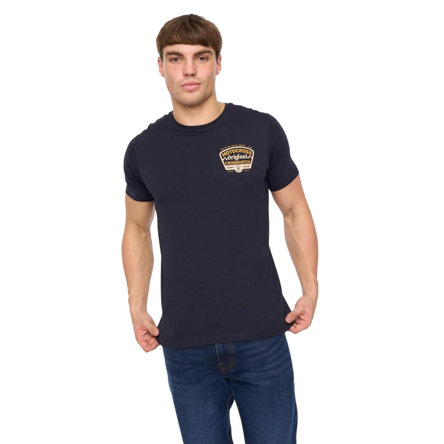 Crosshatch Mens Motocross T-Shirt