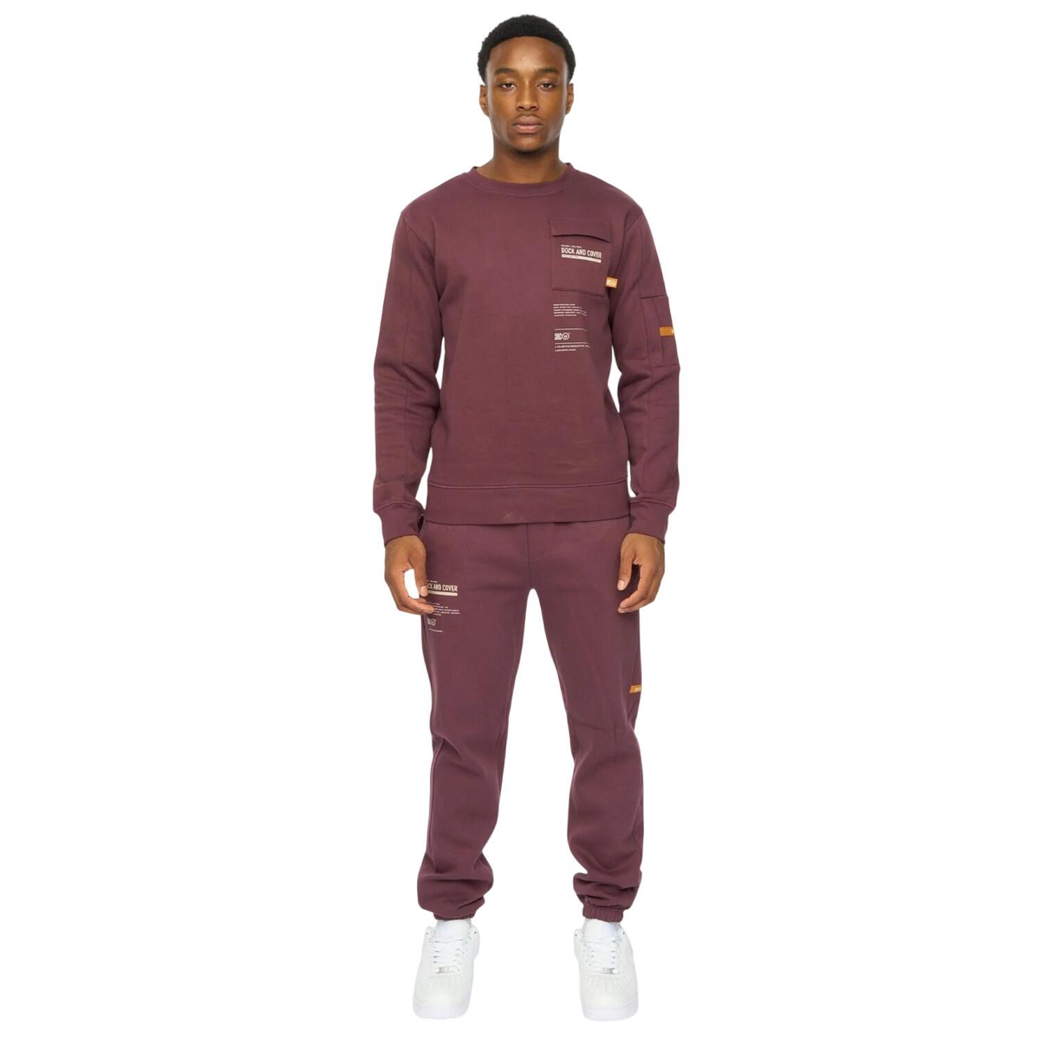 Duck and Cover Mens Applewood Top & Bottom Set