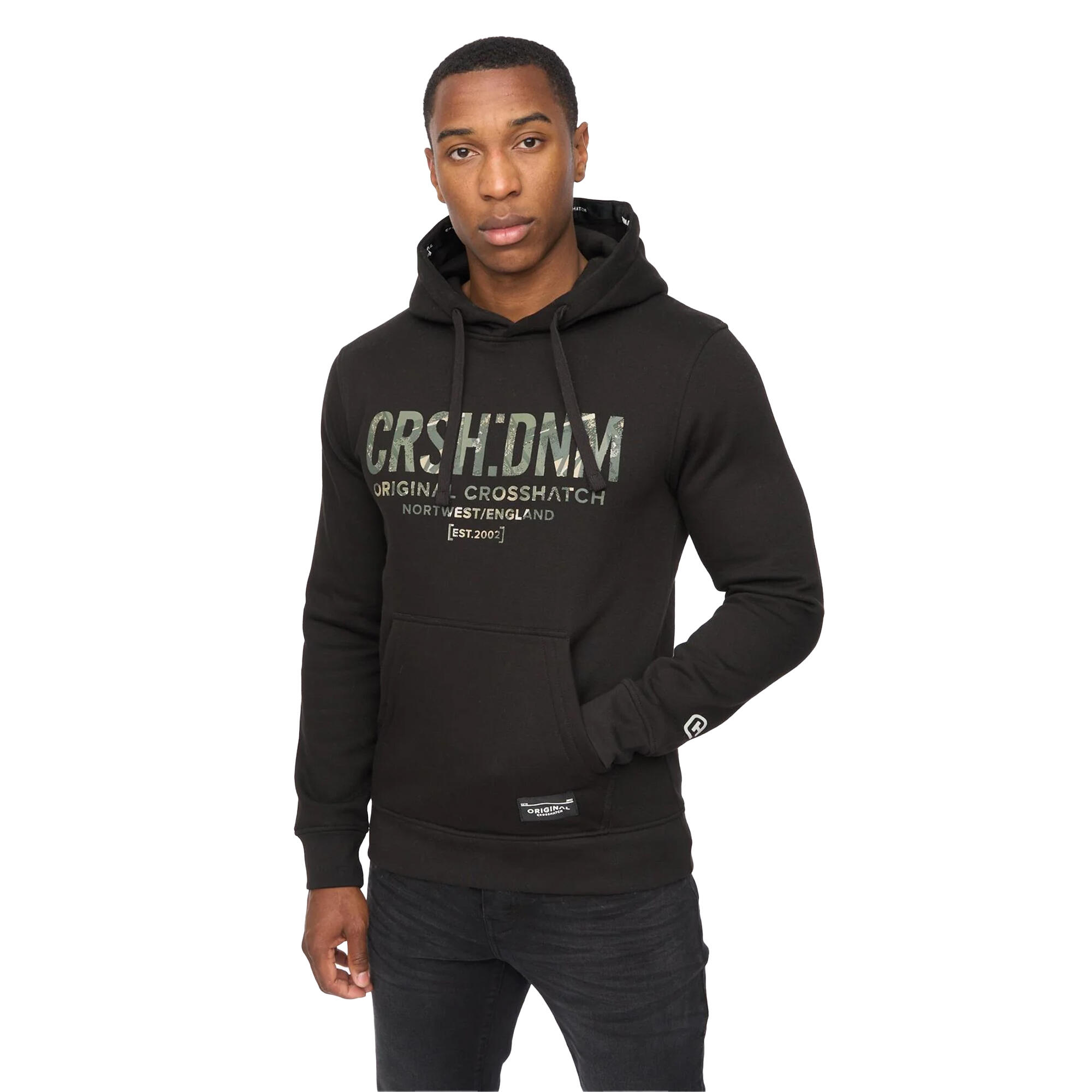 Crosshatch Mens Campbox Hoodie