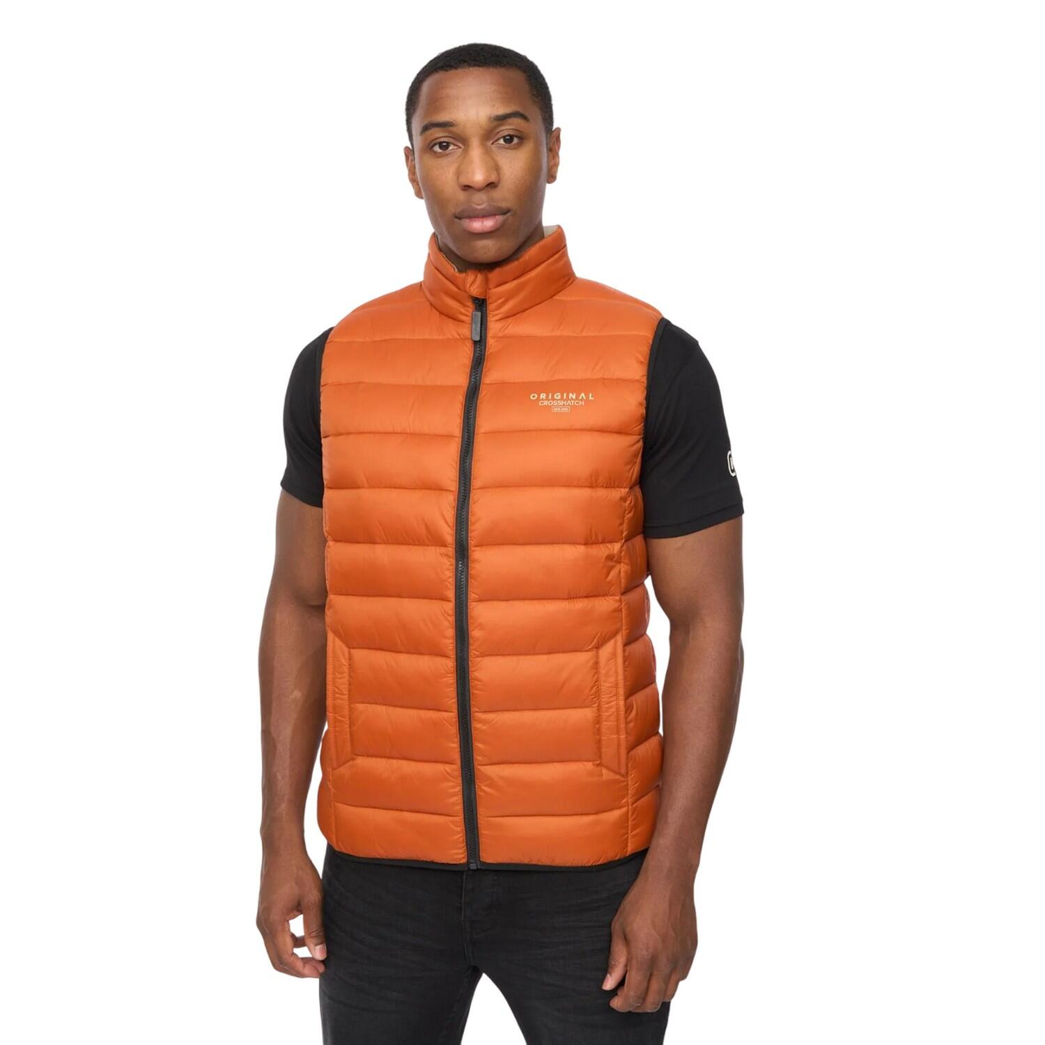Crosshatch Mens Gattering MVE Quilted Gilet