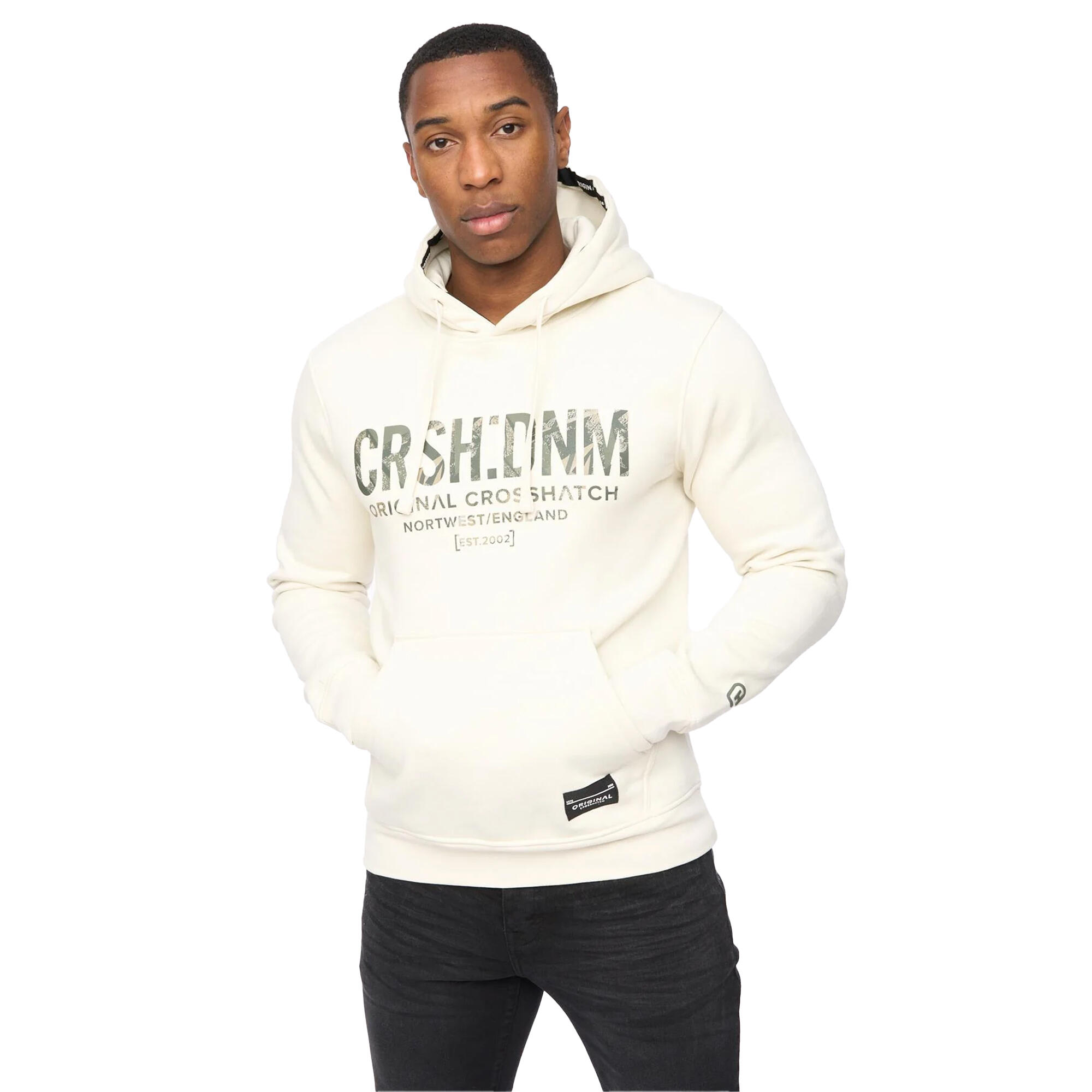 Crosshatch Mens Campbox Hoodie