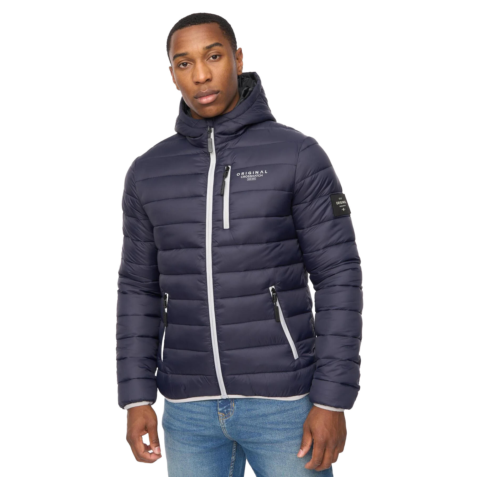 Crosshatch Mens Phelpmans Puffer Jacket