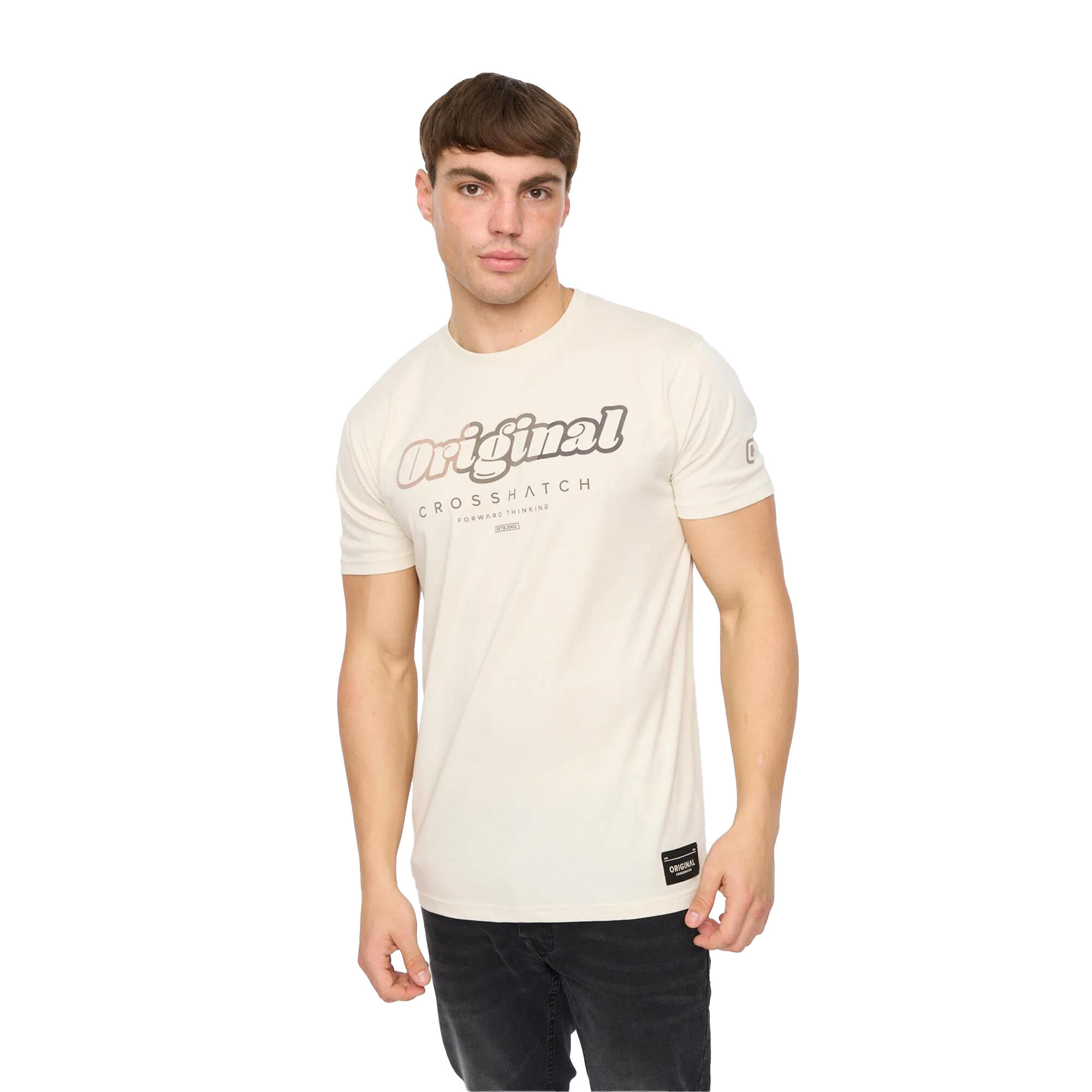 Crosshatch Mens Hybridge T-Shirt