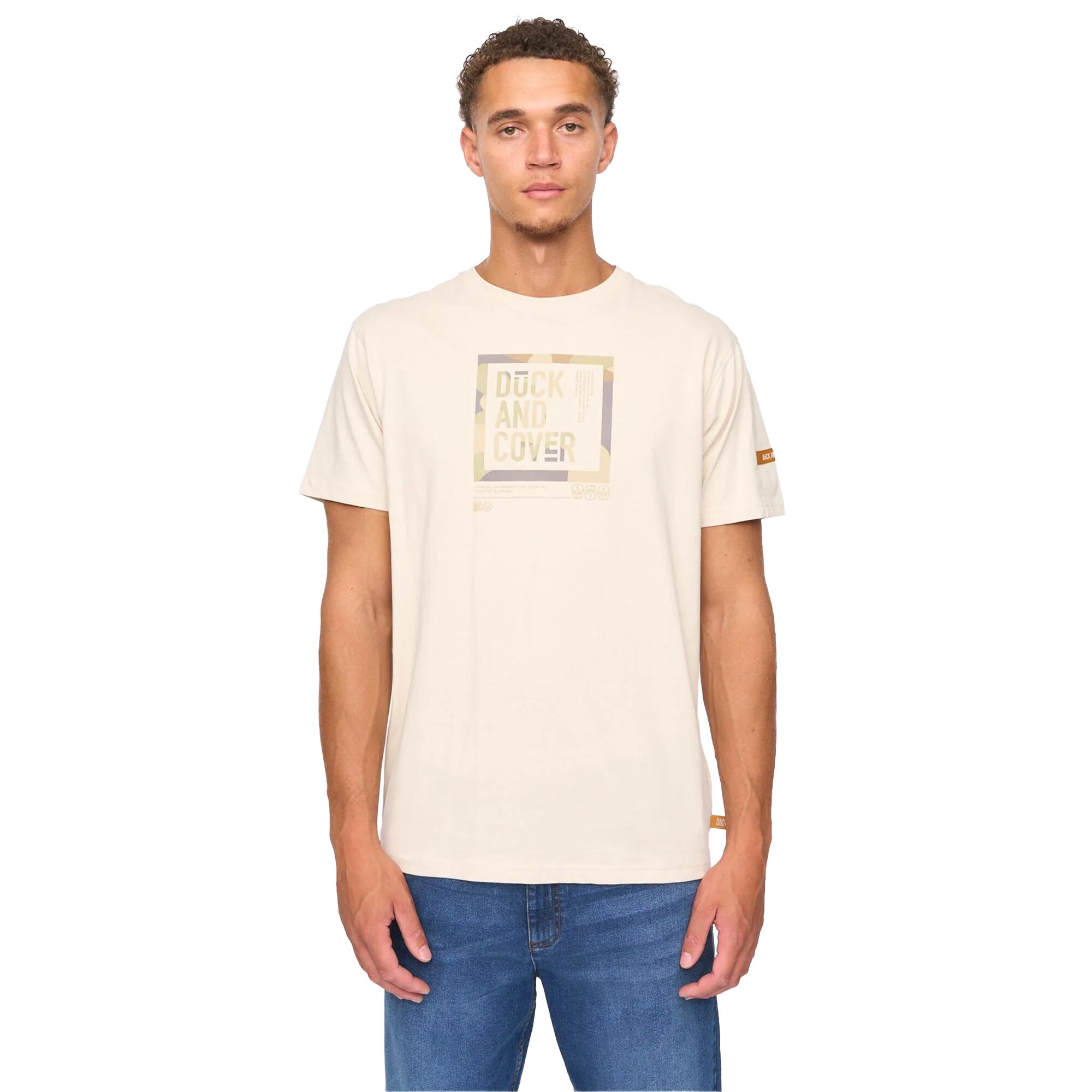 Duck and Cover Mens Primatic T-Shirt