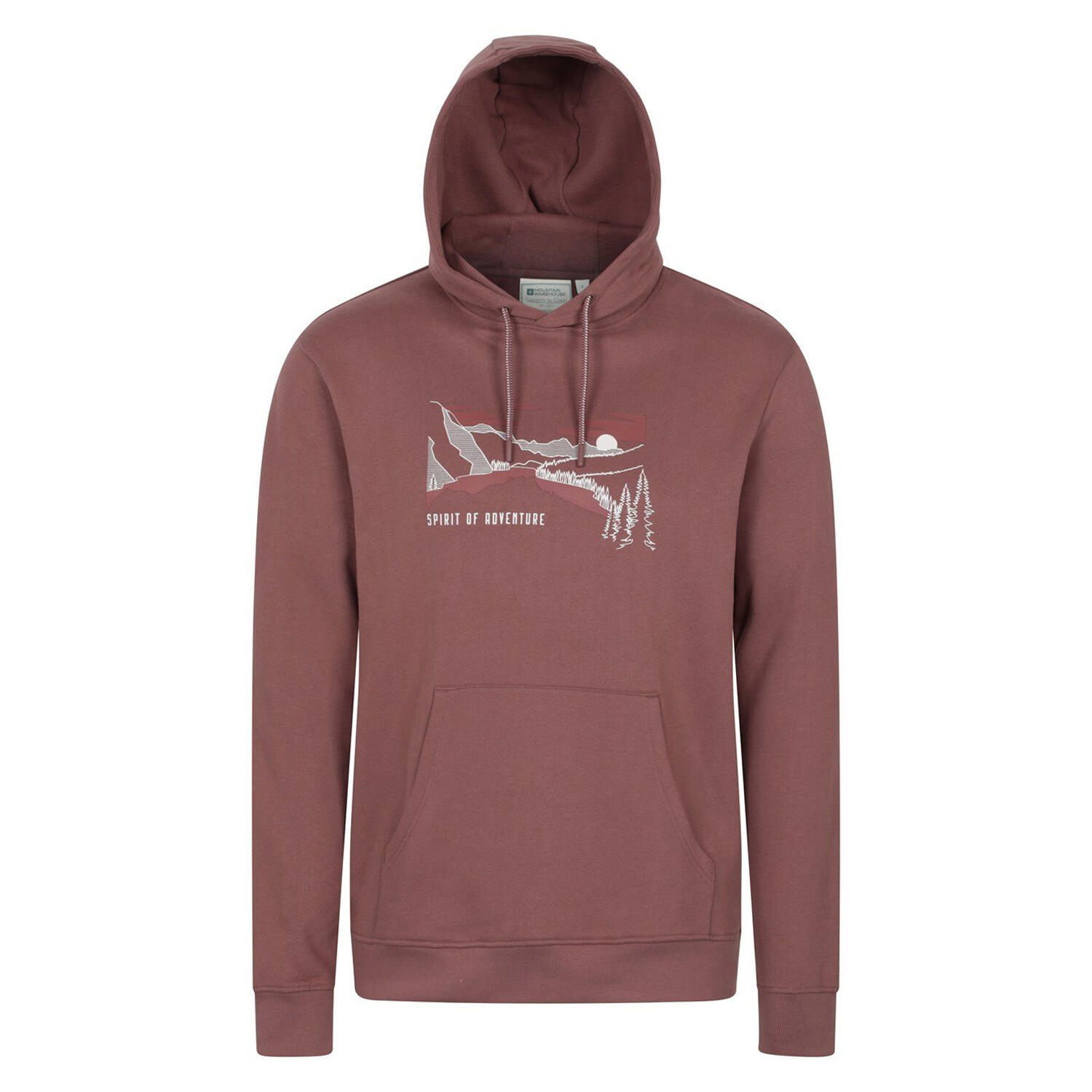 Mountain Warehouse Mens Spirit Of Adventure Hoodie