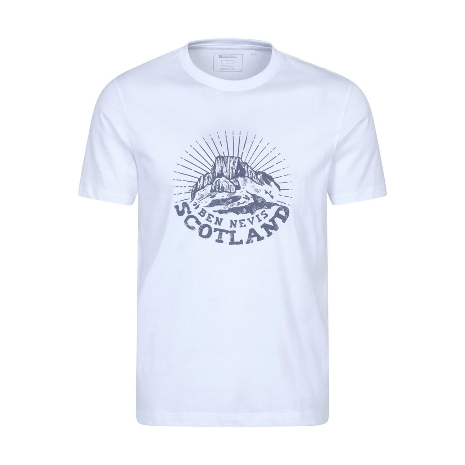 Mountain Warehouse Mens Ben Nevis Scotland Short-Sleeved T-Shirt