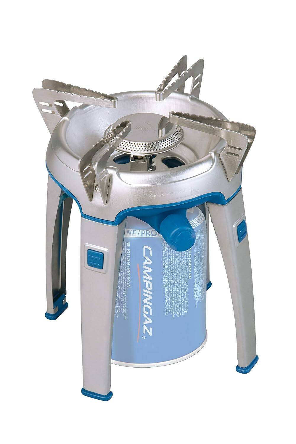 Bivouac Instastart Camping stove with Four Integrated Legs I Piezo ignition for easy lighting without matches -  1