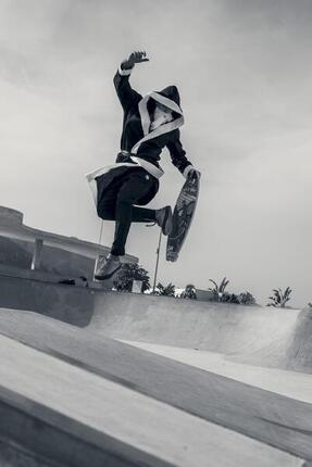 Balance Board IBOARDS Wave Heart – Surf Trainer mit Korkrolle