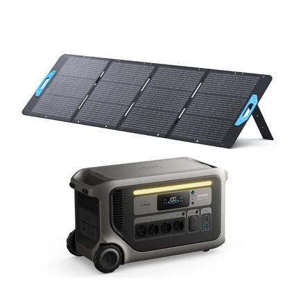Kit Powerstation Anker SOLIX F3000 mit Solarpanel 400 W (0% MwSt)
