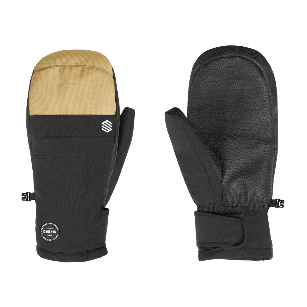 Siroko - Moufles Thermiques Snowboard Et Ski Sports D'Hiver Homme Et Femme Pitztal Camel - Moufles - Beige - Decathlon