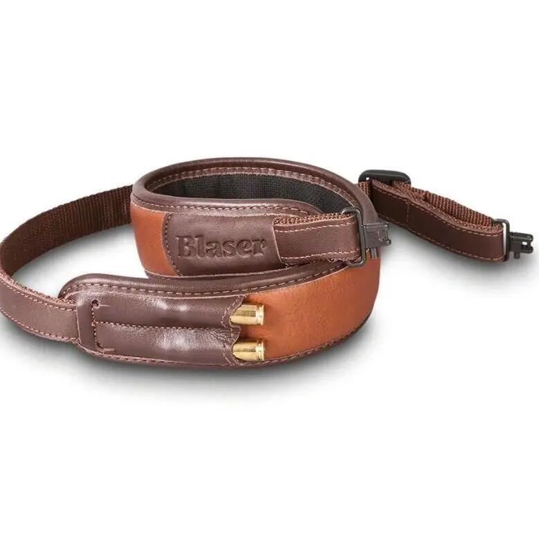 Каишка за оръжие Blaser от кафява кожа