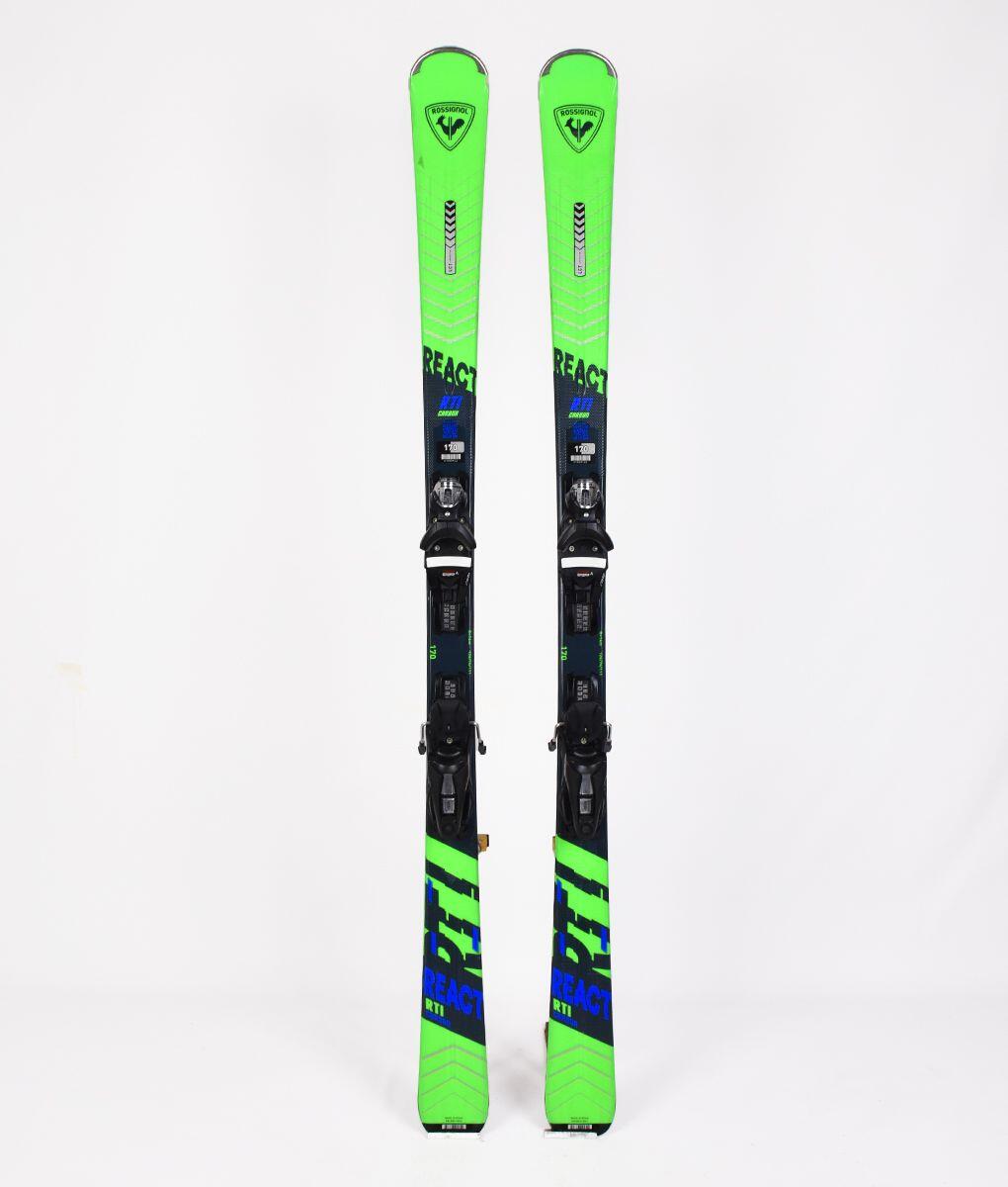 RECONDITIONNE - Ski TEst Rossignol React RTi Carbon - TRES BON 2/3