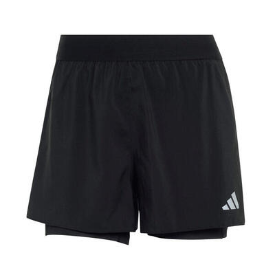 Shorts da donna Adidas Run essentials neri.