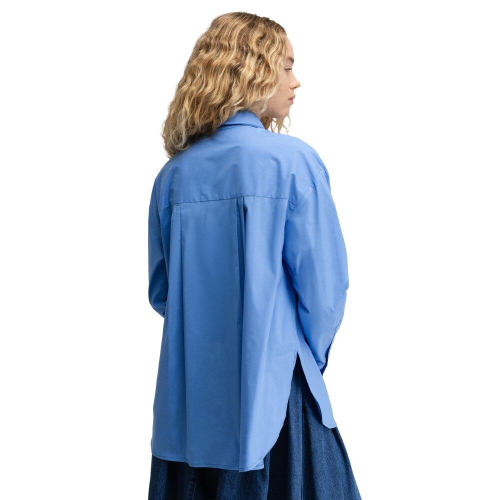 Chemise oversize à manches longues femme Marlene-W Blue Bleu 2/7