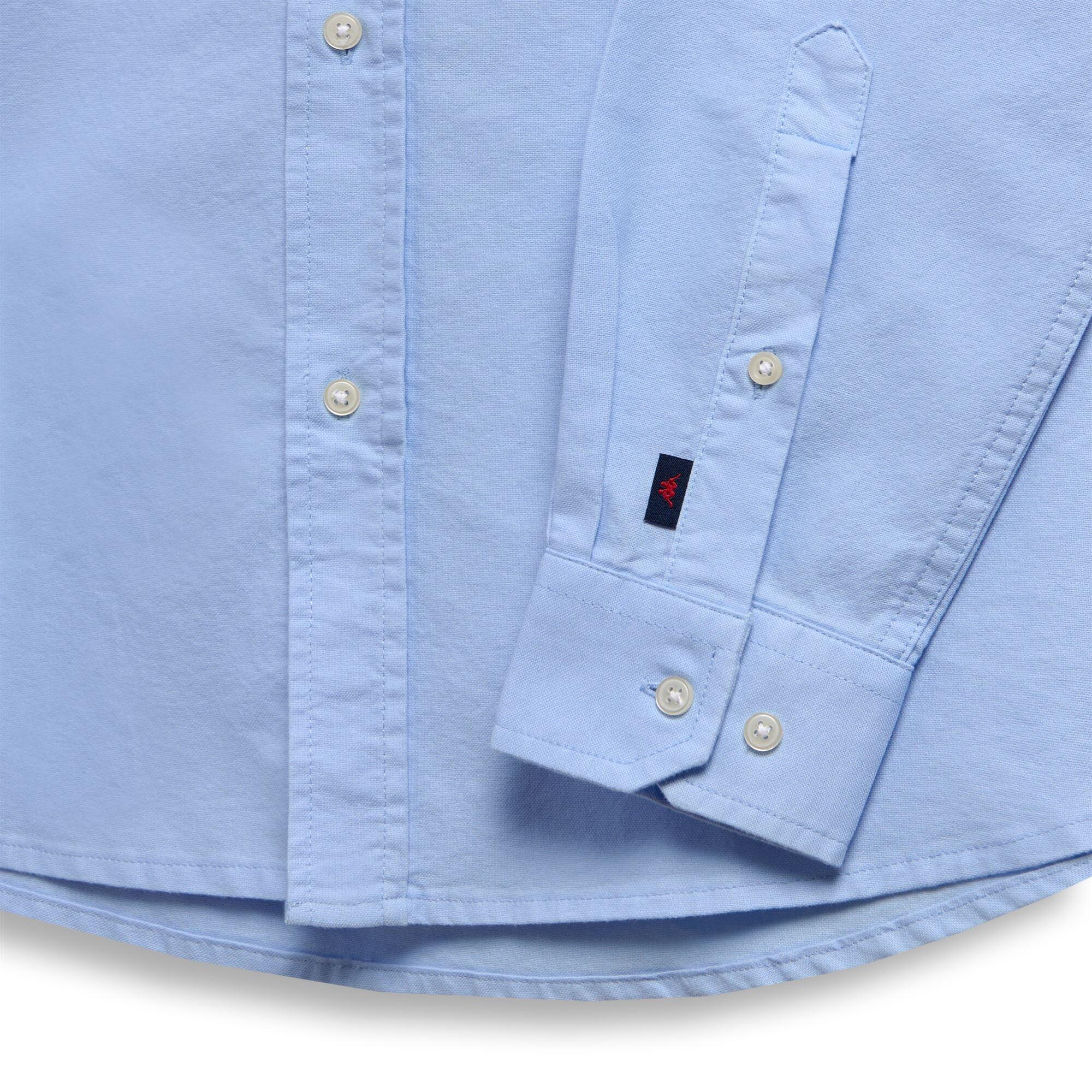 Camicia da uomo in cotone blu da lifestyle 3/3