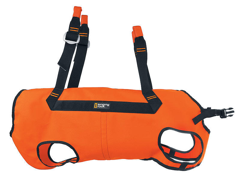Casco de escalada Singing Rock LAIKA naranja ligero con ajuste occipital 1/1