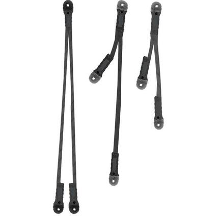 Lanyard Rock Empire Y 35 cm ou 65 cm noir résistant coutures renforcées