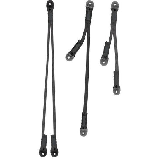 Lanyard Rock Empire Y 35 cm ou 65 cm noir résistant coutures renforcées