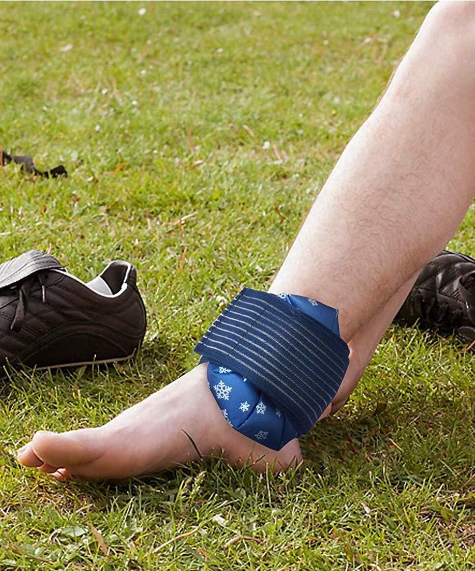 Bande Bandage Strap Sangle Elastique Fixation Maintien Poche Glace Gel Electrode 5/7