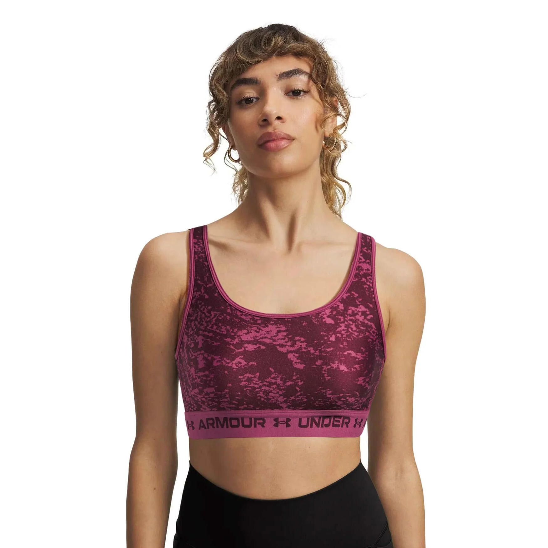 Brassière femme Under Armour Crossback Print 3/4