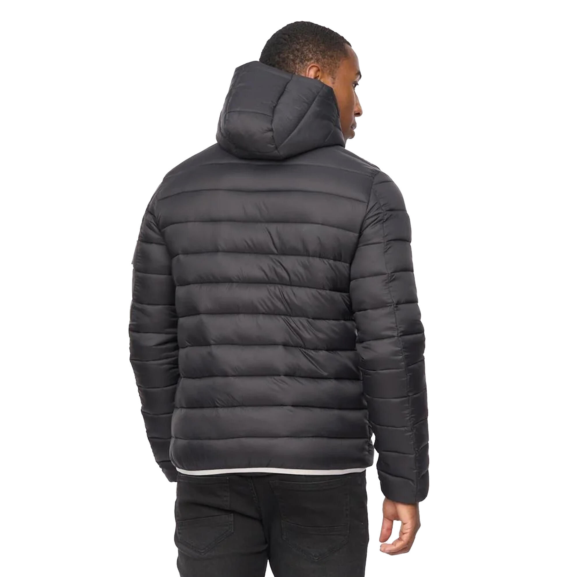 Mens Phelpmans Puffer Jacket (Black) 3/4
